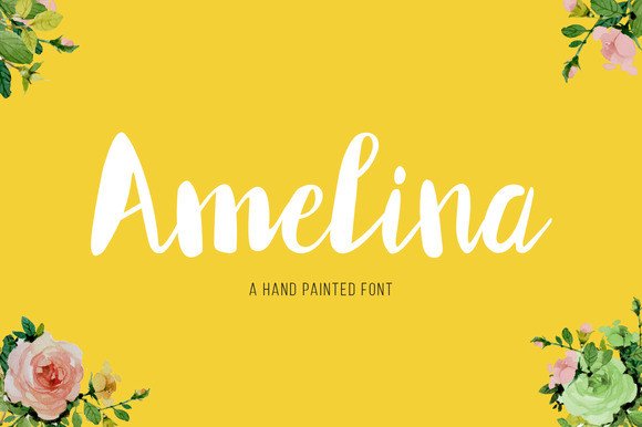 Amelina: The Art of Hand-Painted Lettering for Modern Design