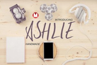 Ashlie: A Handmade Font for Modern Branding