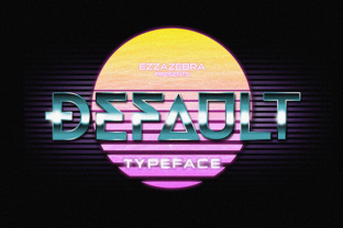 Default Typeface: Retro Digital Power for Modern Design