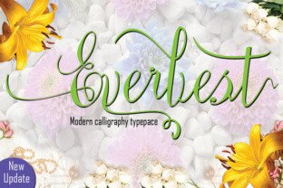 Everbest Script: Where Modern Calligraphy Meets Everyday Design