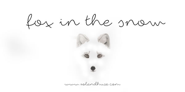 Fox in the Snow: A Cursive Handwritten Font with Character and Warmth