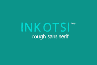 Inkotsi: A Rough Sans Serif Font with Perfect Imperfections