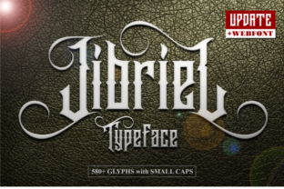 Jibriel: A Blackletter Font That Rewrites the Rules of Decorative Typography