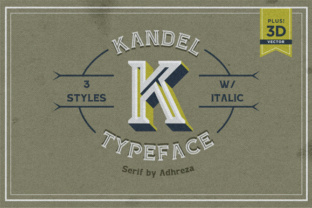Kandel: A Bold Typeface Rooted in Tradition and Designed for Impact
