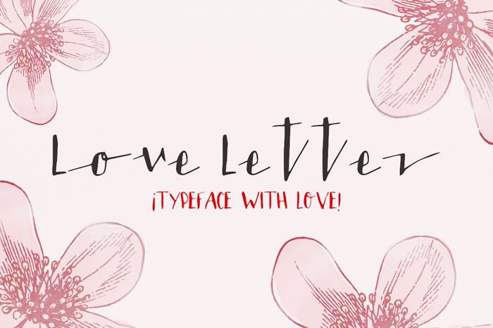Love Letter: A Playful Font for Logos, Invitations, and Branding