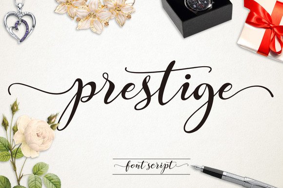 Prestige: How a Handwritten Font Can Refine Your Creative and Professional Projects