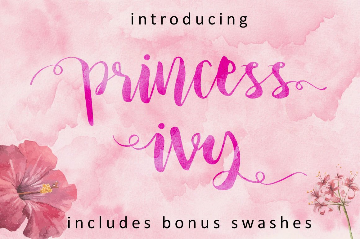 Princess Ivy: A Handcrafted Font with Strength and Grace
