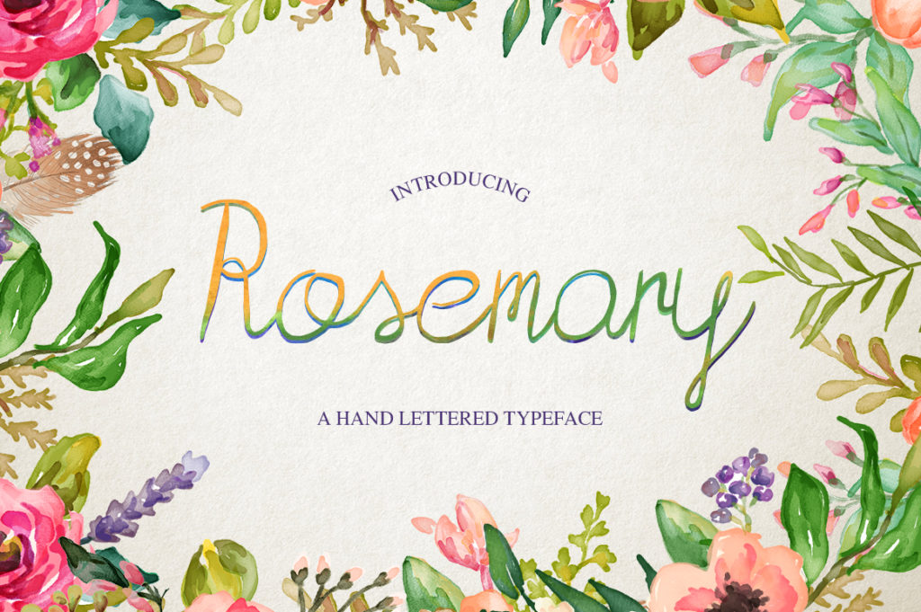 Rosemary: The Handwritten Font That Makes Every Design Feel Personal