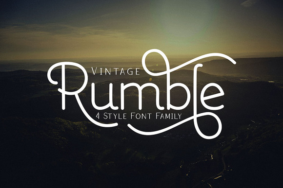 Rumble Family: A Practical Guide to Integrating a Clean, Romantic Monoline Font Into Your Creative Workflow