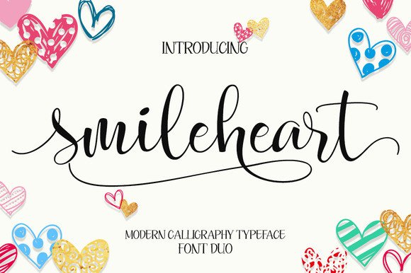 Smileheart: The Modern Handwritten Font That Balances Charm and Readability