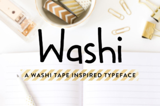 Washi: The Hand-Drawn Font That Feels Like a Personal Letter
