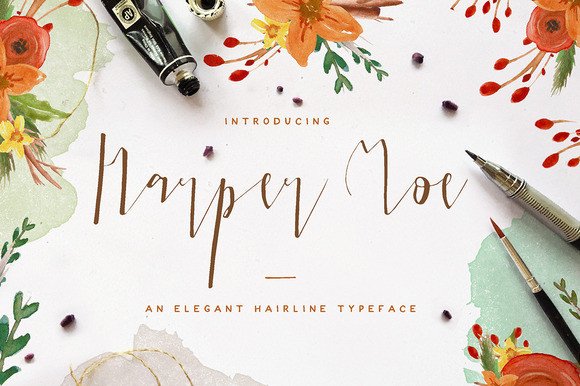 Why Harper Moe Is Redefining Feminine Script Fonts for Modern Branding and Stationery